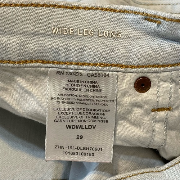 NWT WOMENS WRANGLER HIGH RISE RAW HEM WIDE LEG JEANS - Picture 9 of 16